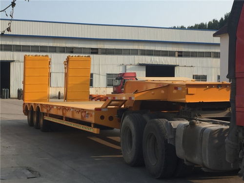 半掛車規格解析 高低平板與挖機板載重、價格及配件指南